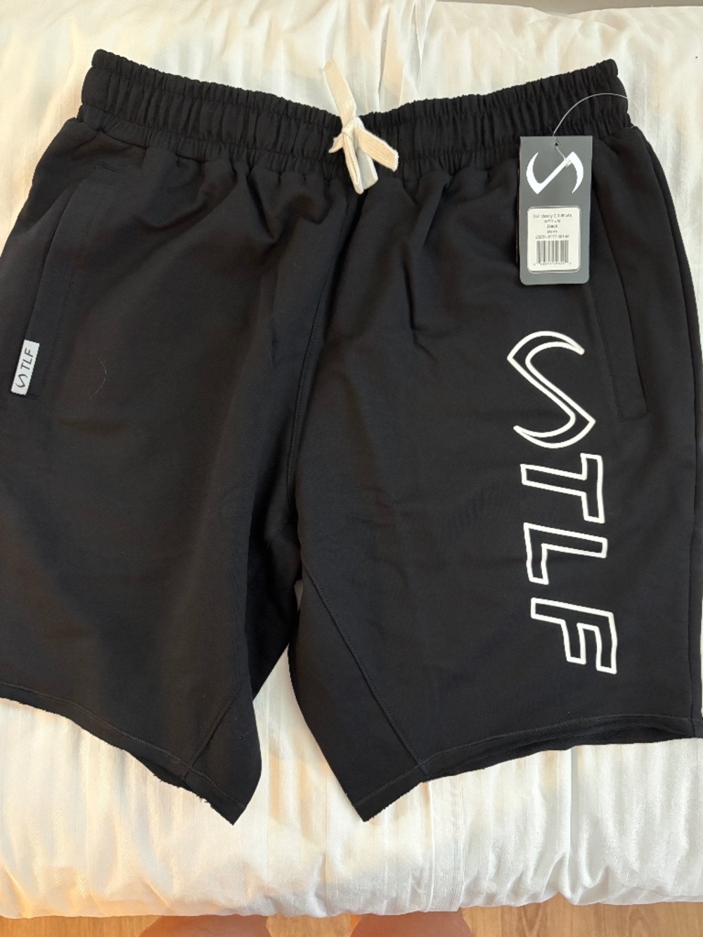 TLF Men's Varsity 2.0 Shorts Black NWT Medium